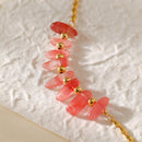 Collar Cuarzo Fresa Amor Gratitud