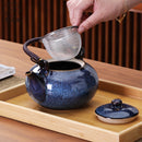 Juego de té - Azul cobalto