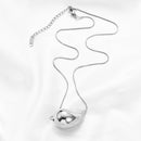 Collar Gota Plateado