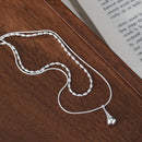 Collar de Plata - Doble capa