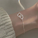 Pulsera Corazones Entrelazados