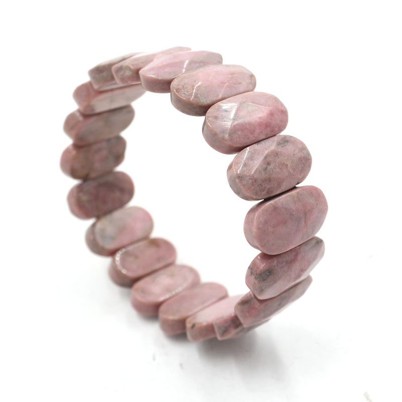 Pulsera Facetada Rodonita