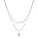 Collar de Plata - Doble capa