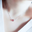 Collar Cuarzo Fresa Amor Y Gratitud