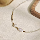 Collar Nácar Barroco Dorado