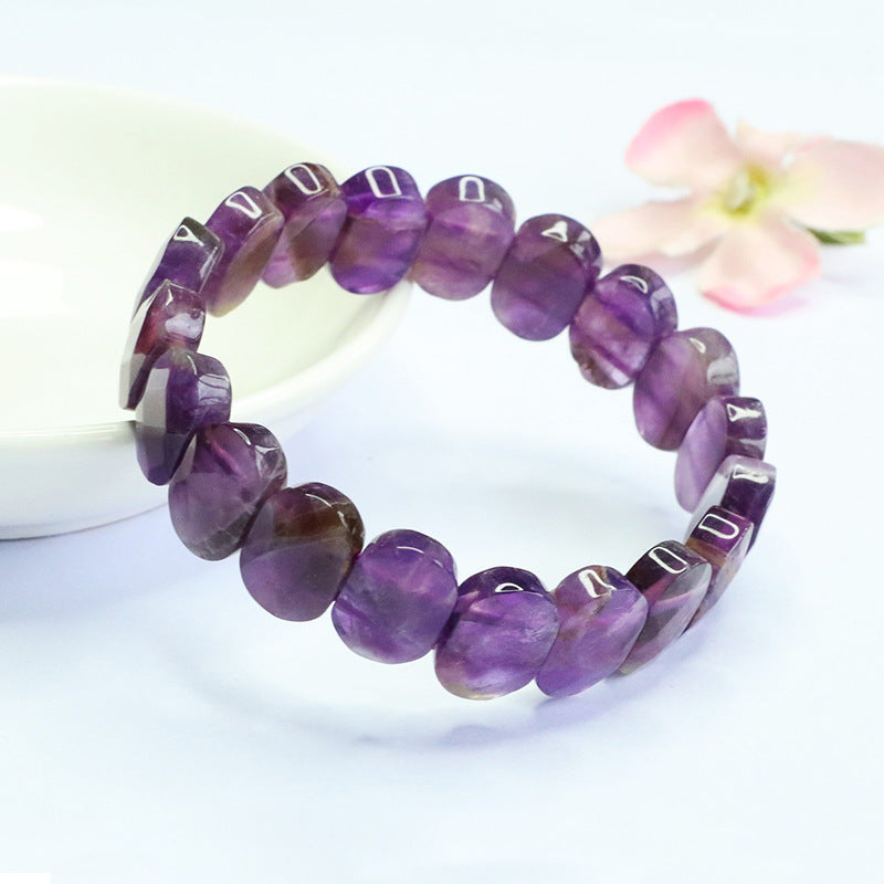 Pulsera Facetada Amatista