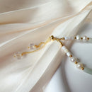 Pulsera Moderna Perlas y Cristales