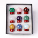 Set armonía de minerales - 9 esferas