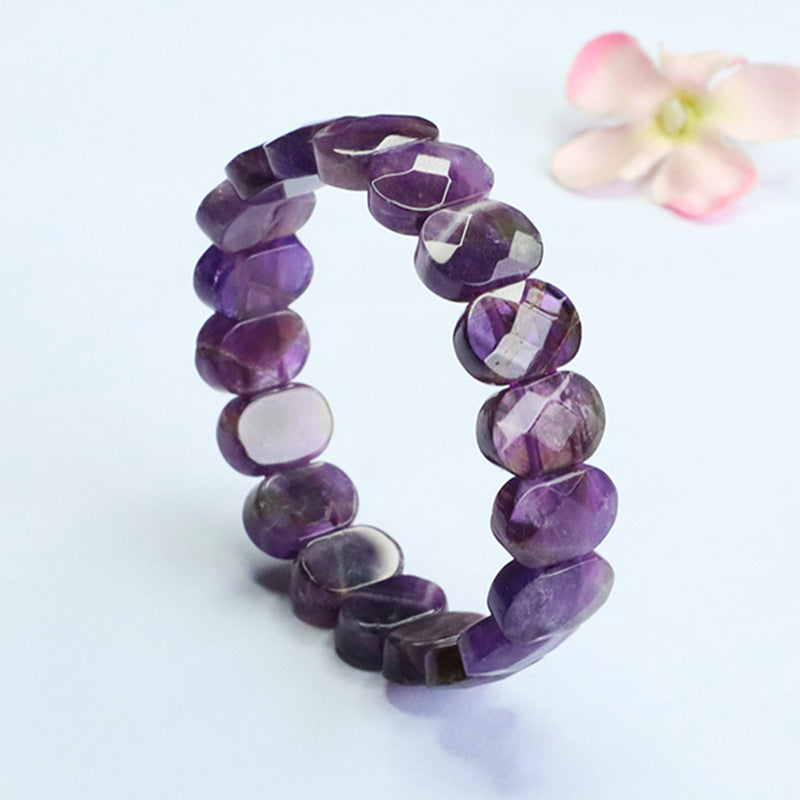 Pulsera Facetada Amatista