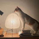 Lámpara de mesa estilo Japonés - con altura