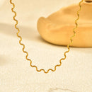 Collar Onda Dorada