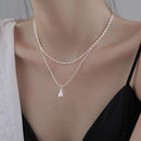 Collar de Plata - Doble capa
