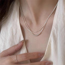 Collar Plata Cadena fina