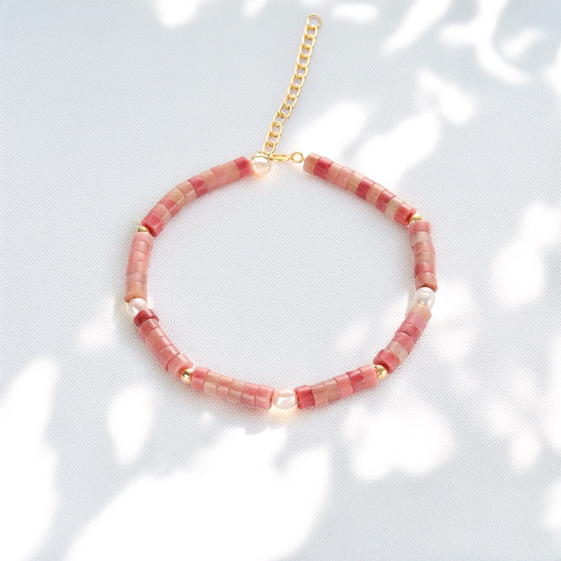 Pulsera de Opalo con Perlas