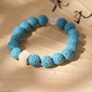 Pulsera Volcánica Celeste Calma