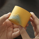 Juego de tazas - Montañas chinas