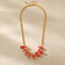 Collar Cuarzo Fresa Amor Gratitud