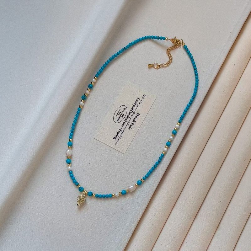 Colgante Turquesa Piñón