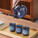 Juego de té - Azul cobalto