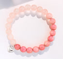 Pulsera Cuarzo Rosa Tonalidades