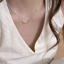 Collar Plata Cadena fina