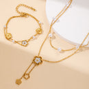 Conjunto Flor Dorada