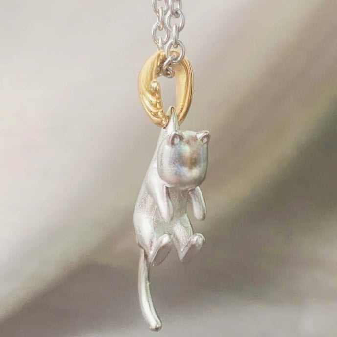 Collar Gatito Colgante