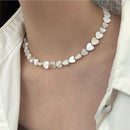 Collar Corazones de Nácar