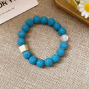 Pulsera Volcánica Celeste Calma