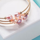 Brazalete Perlas Rosé Pureza Equilibrio