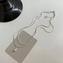 Collar de Plata - Doble capa