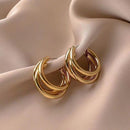 Aros Triple Aro Dorado