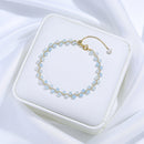 Pulsera de Aguamarina