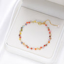 Pulsera de Turmalina Multicolor