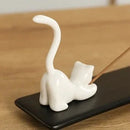 Porta Incienso - Gatito Juguetón - Rincón Zen