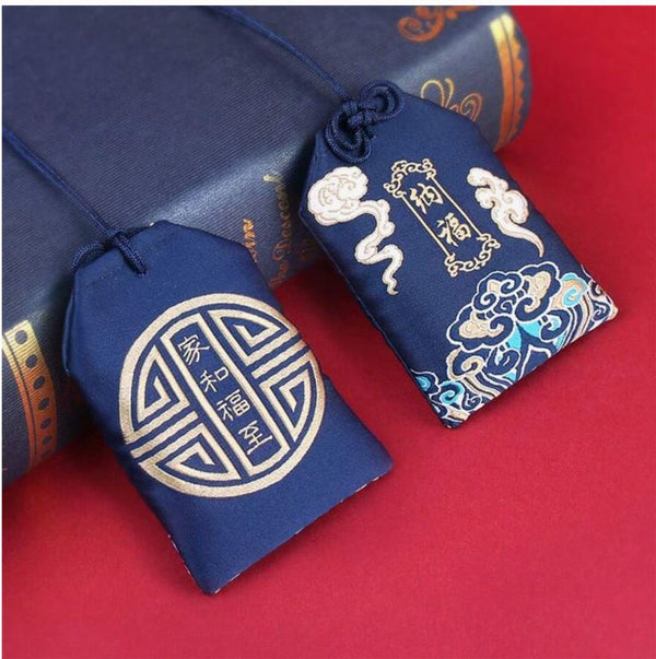 Amuleto Japonés - Azul - Rincón Zen