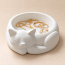 Joyero Gatito Dormilón Blanco