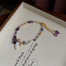 Pulsera Cuarzos Colores & Perlas