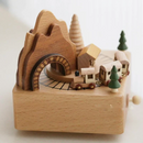 Caja Musical Madera Bosque