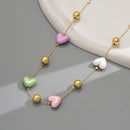 Collar Corazón Pastel