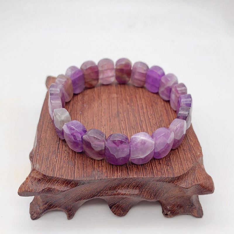 Pulsera Facetada Amatista