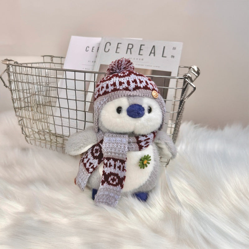Peluche Pingüino Abrigado