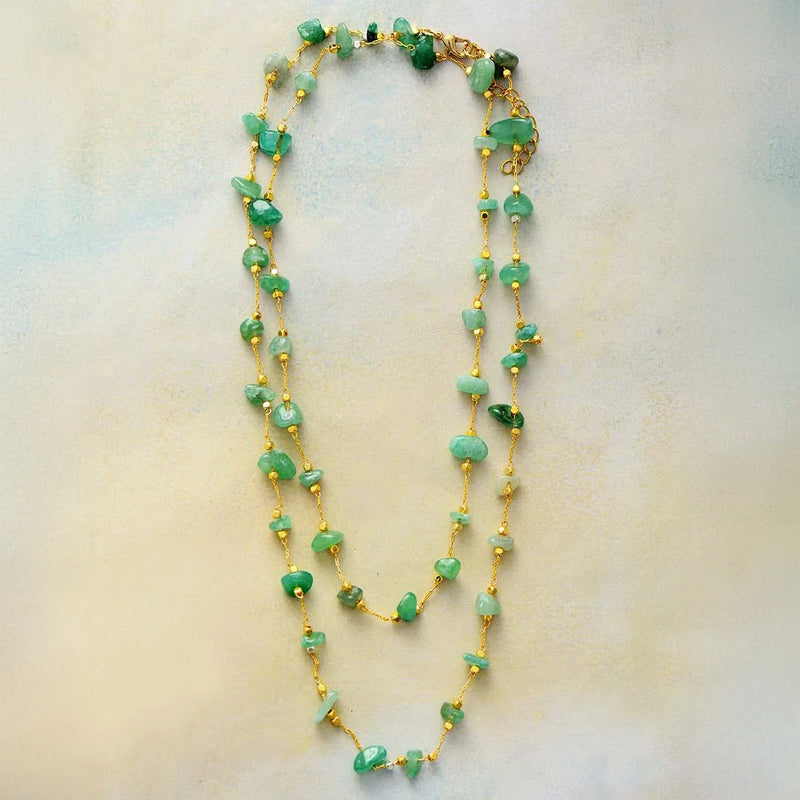 Collar Raíces de la Tierra - Aventurina