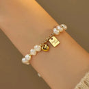 Pulsera Dorada Charm de la Suerte