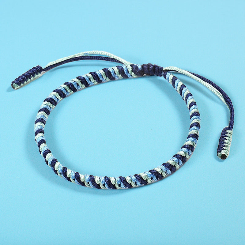 Pulsera Trenzada - Armonía Azul