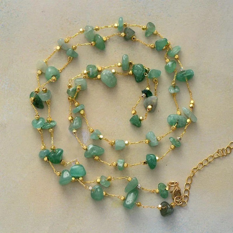 Collar Raíces de la Tierra - Aventurina