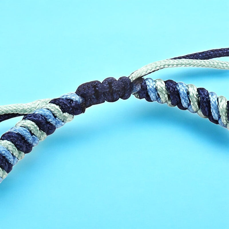 Pulsera Trenzada - Armonía Azul