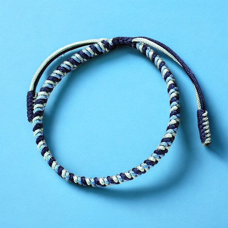 Pulsera Trenzada - Armonía Azul