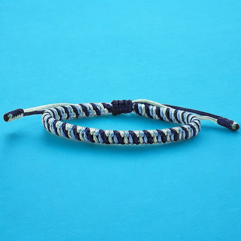 Pulsera Trenzada - Armonía Azul