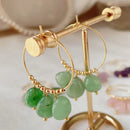 Aros de Aventurina